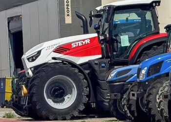 Новий Steyr Terrus 6435 помітили перед дебютом на Agritechnica – Техніка