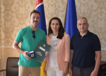 Американський волонтер Джосем Міллер відзначений нагородою на Закарпатті (ФОТО)