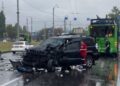 ДТП у Харкові: зіткнулися легковик, тролейбус та автобус, 11 постраждалих. Фото