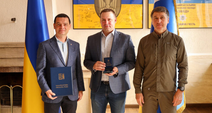 Керівники Закарпаття зустрілися із Генконсулом Чехії у Львові, який завершує свою дипмісію в Україні