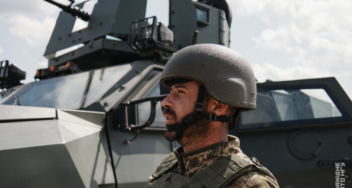 Мобільна вогнева міць навчання гвардійців Закарпаття на бронетехніці