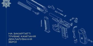 На Закарпатті триває декларування зброї (ФОТО)