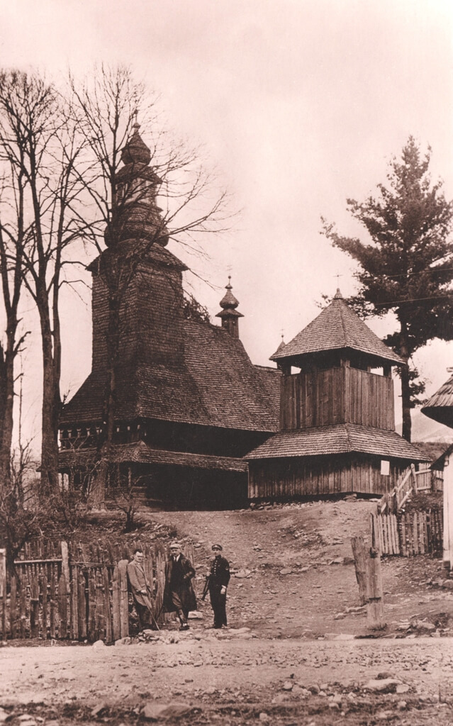 Церква у селі Колочава Горб. Листівка 1920 х років. Архів Михайла Марковича