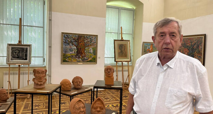 «Традиції на полотні»: народний художник України Тарас Данилич представив в Ужгороді виставку робіт з нагоди 80-річчя ФОТО