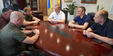 Ужгород підтримує Третій Армійський Корпус: у міськраді обговорили подальшу співпрацю