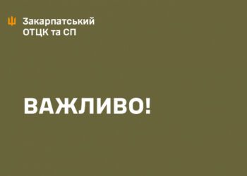 Важливо! Закарпатців закликають утримуватися від скупчення поблизу будівель ТЦК та СП