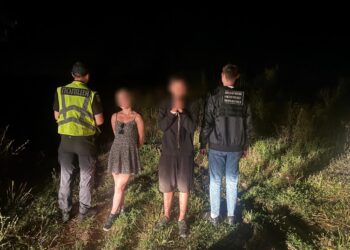 Закарпатські прикордонники затримали 18-річну переправницю разом з «клієнтом» (ФОТО)