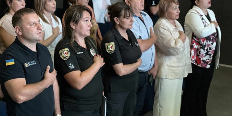 20 офіцерів безпеки розпочали роботу у школах Мукачівської громади (ФОТО)