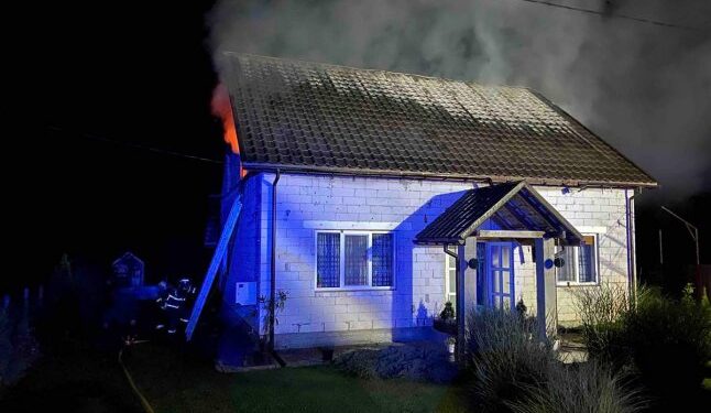 У селі на Хустщині рано-вранці горів будинок — Закарпаття