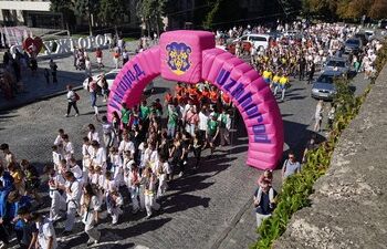 “Хода чемпіонів” в Ужгороді із нагоди Європейського тижня спорту — Ужгород