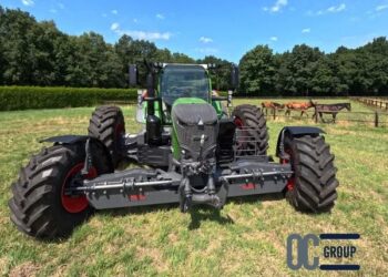 Fendt 728 переобладнали до ширини колії 4,5 м – Техніка