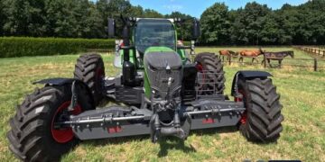 Fendt 728 переобладнали до ширини колії 4,5 м – Техніка