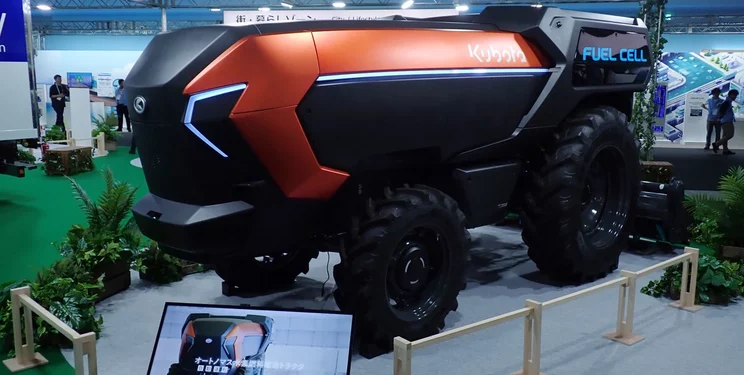 Kubota представила безпілотний трактор на водні – Техніка