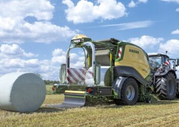 Krone представив продуктивний прес-підбирач з обмотуванням тюків – Техніка