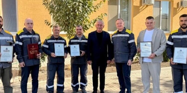 Енергетиків ДТЕК нагородили Кабмін і Одеська область за повернення світла після обстрілів