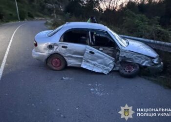 На Хустщині нетверезий водій спричинив ДТП з потерпілими (ФОТО)