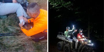 На Тячівщині рятувальники знімали з гори туристку з травмованою ногою (ФОТО)