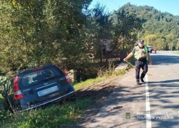 На Ужгородщині п’яний водій збив жінку-пішохода (ФОТО)