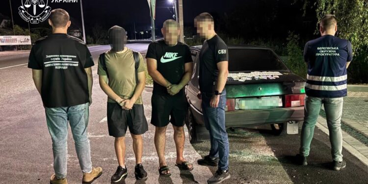 На Закарпатті викрили 10 схем незаконного переправлення ухилянтів до ЄС (ФОТО)