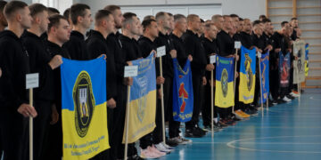 На Закарпатті з настільного тенісу змагаються нацгвардійці України