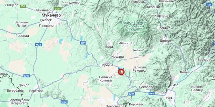На Закарпатті зафіксували землетрус (ФОТО)