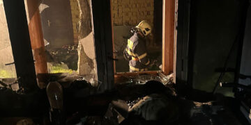 Пожежа на Ужгородщині ледь не забрала життя чоловіка (ФОТО)