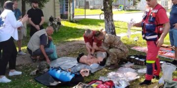 У Великому Бичкові провели навчання з тактичної медицини (ФОТО)