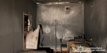В Ужгороді поліція розслідує пожежу в міській лікарні, де загинув пацієнт (ФОТО)