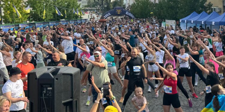 В Ужгороді відбувся забіг «Шаную Воїнів, біжу за Героїв України» (ФОТО)