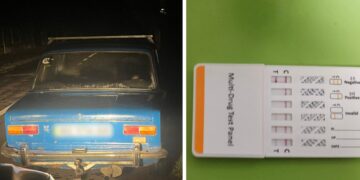 В Ужгороді зупинили водія без прав і під наркотиками (ФОТО)