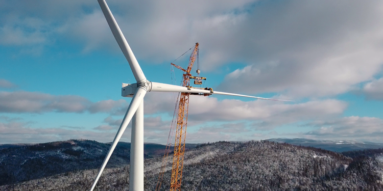 ЄБРР та Ощадбанк підтримали будівництво українських вітроустановок на Закарпатті –