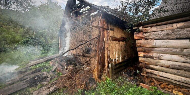 За секунди до трагедії: на Закарпатті рятувальники витягли з вогню дитину (ФОТО) –