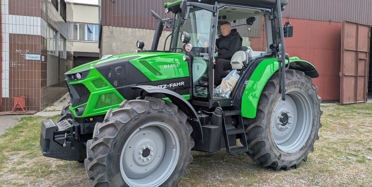 В Україну прибув перший DEUTZ-FAHR 6135 C – Техніка