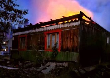 У селі на Рахівщині горів житловий будинок — Закарпаття