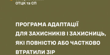 Мінветеранів запускає програму адаптації для Захисників і Захисниць, які повністю або частково втратили зір