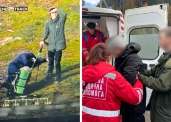 На Рахівщині двоє чоловіків із Миколаївщини ледь не загинули, намагаючись незаконно потрапити до Румунії (ФОТО)