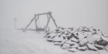 На високогір’ї Карпат випав перший сніг (ФОТО)