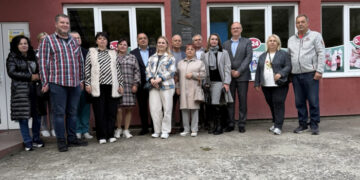 Пам’ятну дошку словацькому громадському діячеві та поету Янку Кралю встановили на Закарпатті