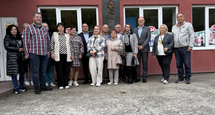 Пам’ятну дошку словацькому громадському діячеві та поету Янку Кралю встановили на Закарпатті