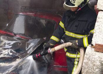 У Берегові горів ВАЗ