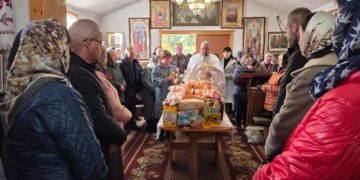 У Дмитрівську поминальну суботу прикордонники Чопського загону молилися за полеглих побратимів (ФОТО)