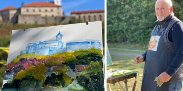 У Мукачеві триває мистецький пленер за участі 10 закарпатських художників (ФОТО)