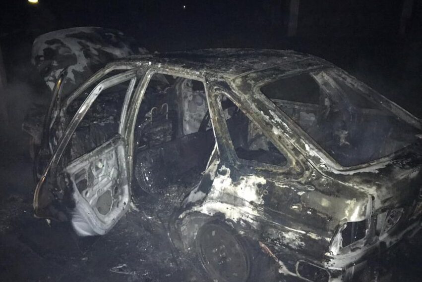 У Тернові на Тячівщині горів мотоцикл, а у Чопі – Ford Escort