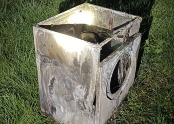 У Виноградові через загоряння пральної машини ледь не згорів житловий будинок (ФОТО)