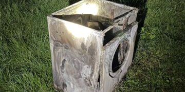 У Виноградові через загоряння пральної машини ледь не згорів житловий будинок (ФОТО)