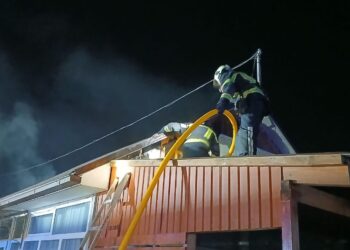 У Виноградові охоронець врятував ринок від масштабної пожежі (ФОТО)