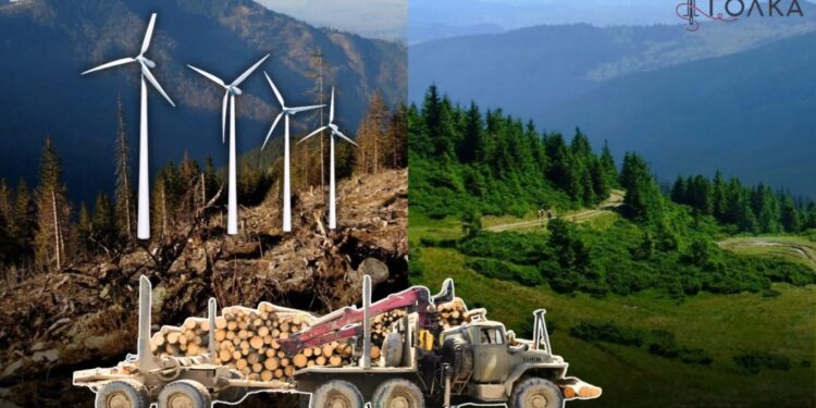 Верховна Рада планує розглянути скандальну правку щодо вітряків у горах