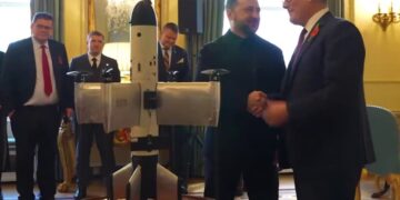 Зеленський показав Стармеру дрон Octopus, який вироблятиме Великобританія