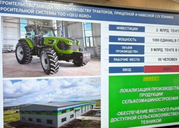 Китайці відкриють тракторозбиральний завод у на півночі Казахстану – Техніка