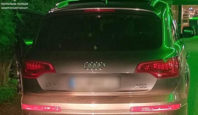 Водія «під кайфом» зупинили в Ужгороді — Закарпаття